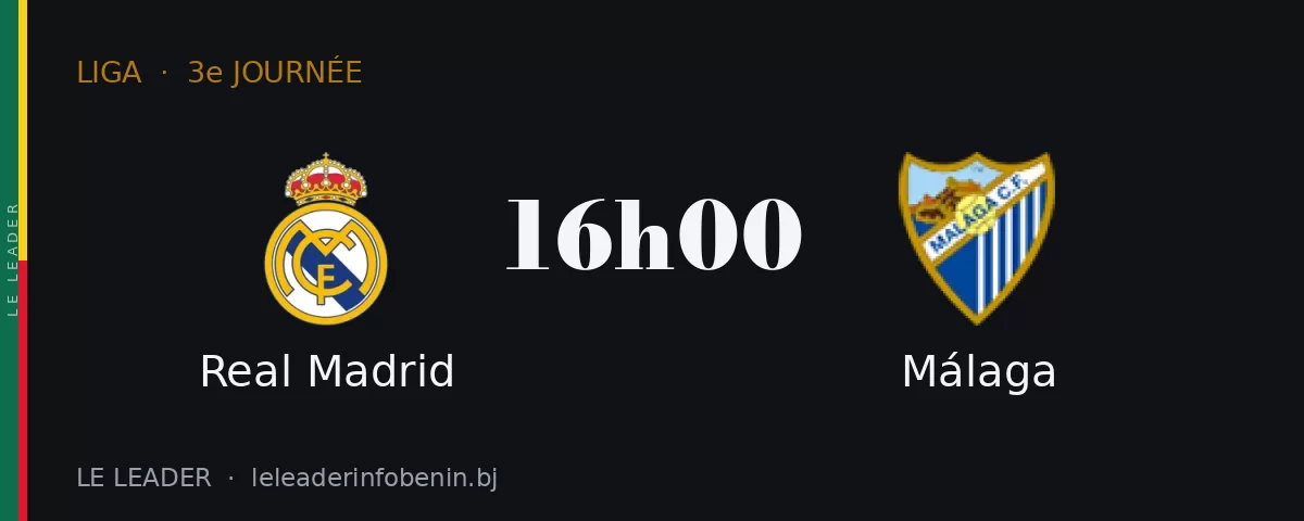 Real Madrid contre Málaga